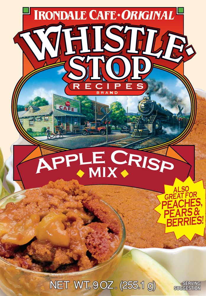 Original Whistlestop Cafe Recipes | Apple Crisp Batter Mix (3 Pack)