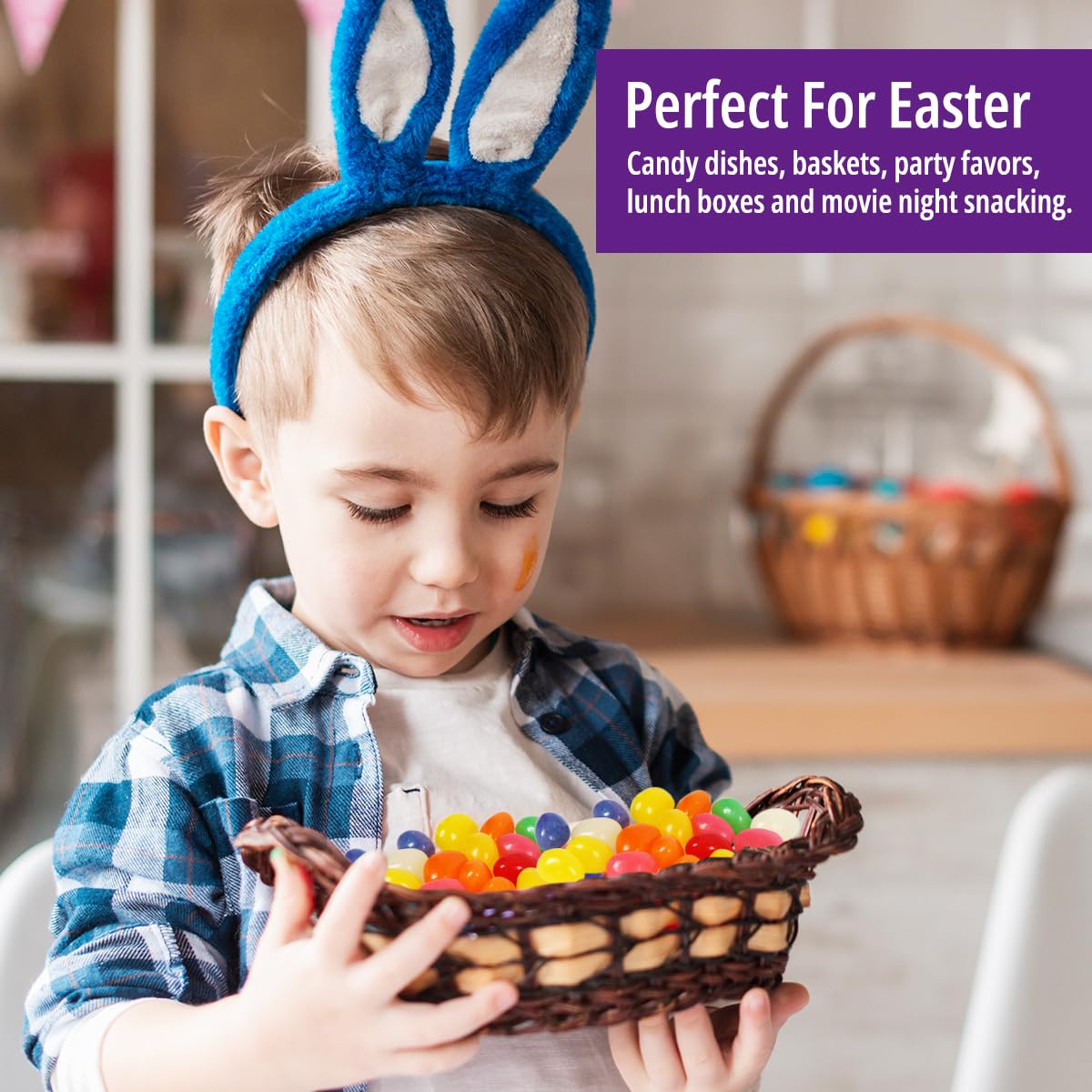 Easter Classic Jelly Beans Eggs, Easter Jelly Beans 9Oz Each, Irresistible Easter Jelly Beans Brachsmix, Elevate Your Jellybeans