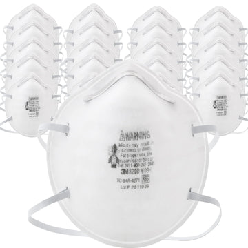 3M 8200 N95 Disposable Particulate Respirator, Pack Of 20, Niosh Approved
