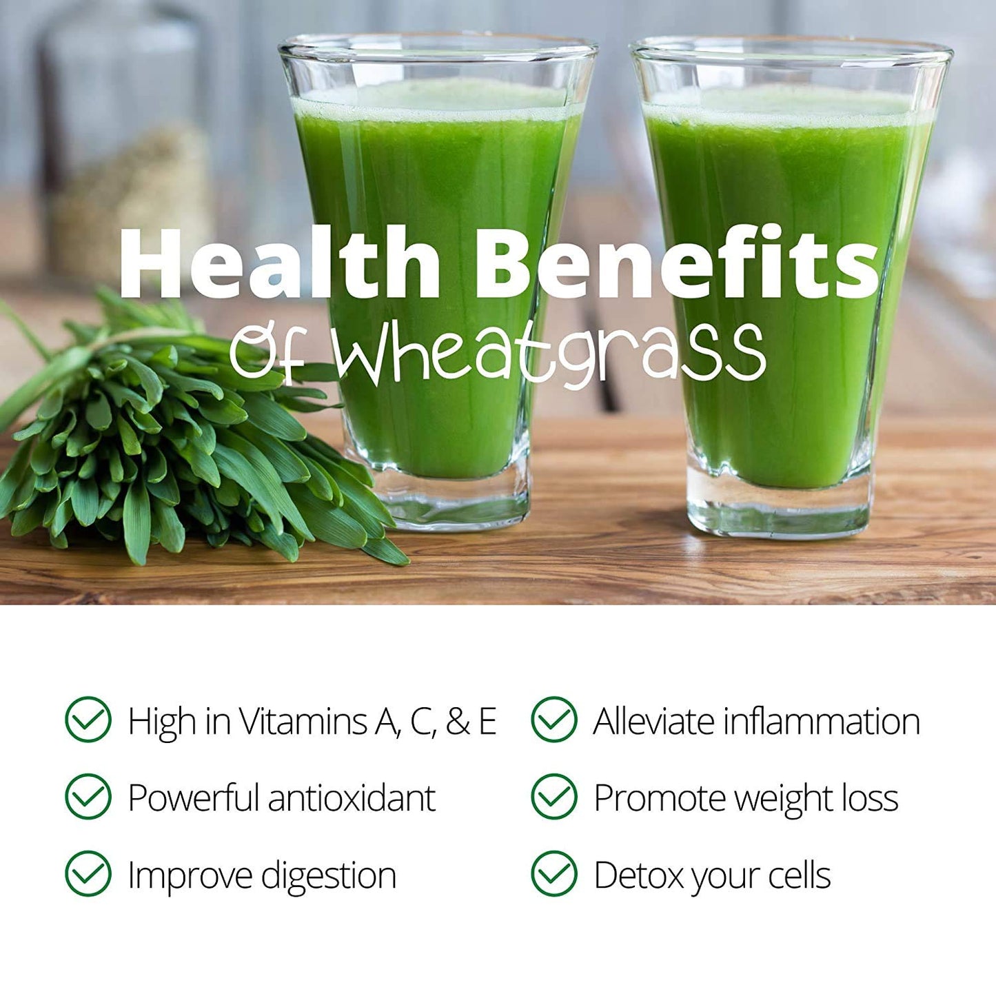 Handy Pantry Organic Wheatgrass Seeds - For Wheat Grass, Cat Grass, Food Storage & More - Hard Red Wheat (2.5 Pounds)