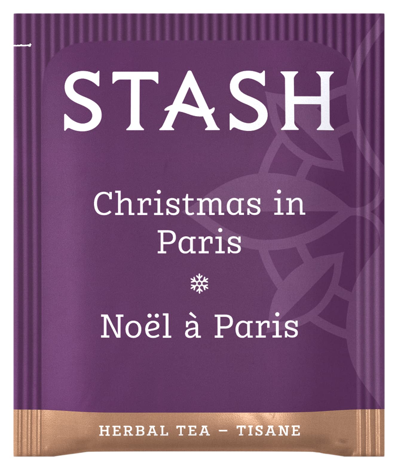 Stash Tea Christmas in Paris Herbal Tea, Non-GMO, 18 Count (Pack of 6), Model 08427, 108 Bags Total