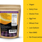 LIVING JIN Vegan Cheddar Cheese Powder, Low-Calorie, Dairy-Free, 6oz