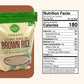 Wellsley Farms Organic Long-Grain Brown Rice | Usda Certified, Kosher, Gmo-Free | Quick-Cooking, Nutty Flavor, And Versatile For