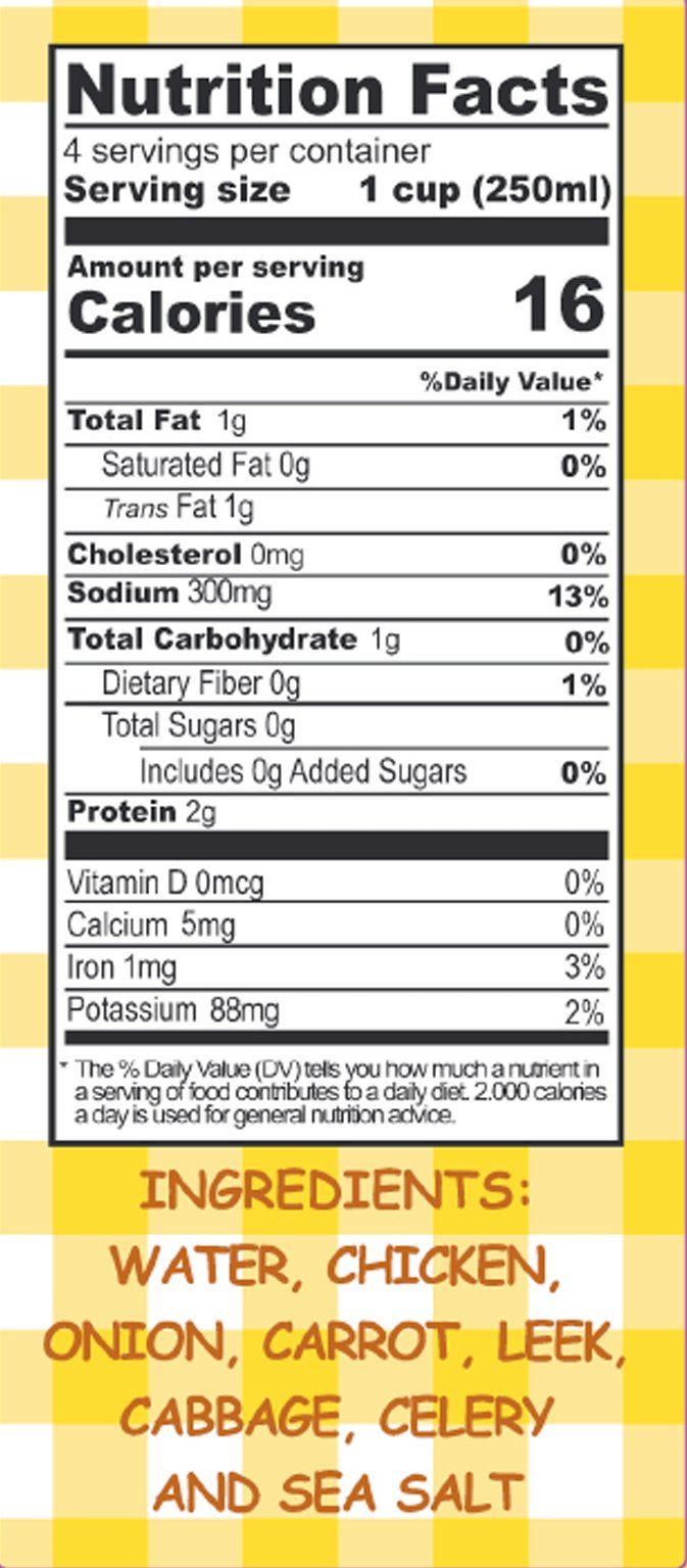 Aneto 100% Natural Low Sodium Chicken Broth | 34 Fl Oz - 1 Pack | Freshest Ingredients | No Concentrates Or Powders |