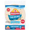 Mission Carb Balance Flour Tortillas, Fajita Size, 8 Count