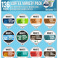 Maud'S Family Pack Flavored Coffee Pods Variety Pack, 136 Ct | 12 Assorted Coffee Flavors | 100% Arabica Medium Roast Coffee | S