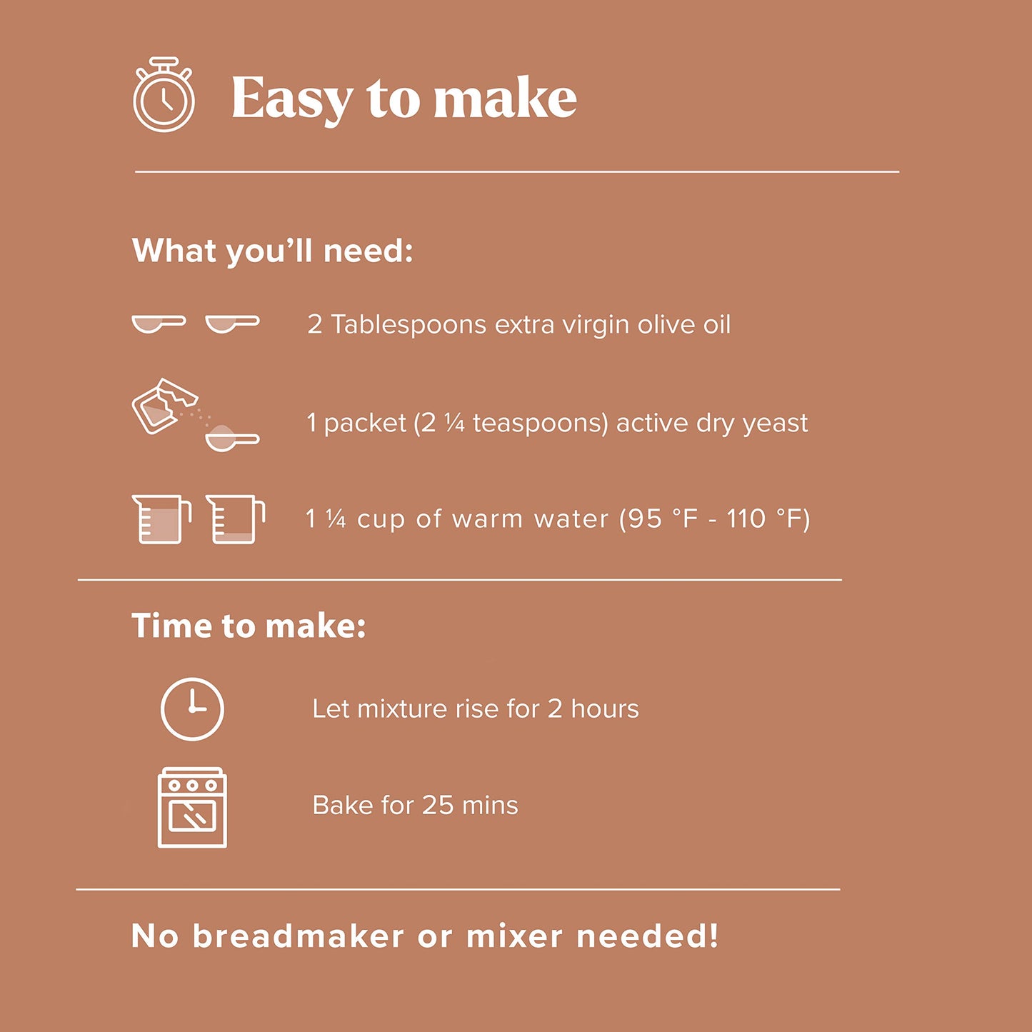 Keto Bread Zero Carb Mix - Keto and Gluten Free Bread Baking Mix - 0g Net Carbs Per Serving - Easy to Bake - No Nut Flours - Sug