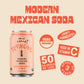 De La Calle Tepache - G fruit Lime Soda - Craft Fermented Beverage - 12 Fl Oz - Clear - Organic, Low Sugar, Non-GMO