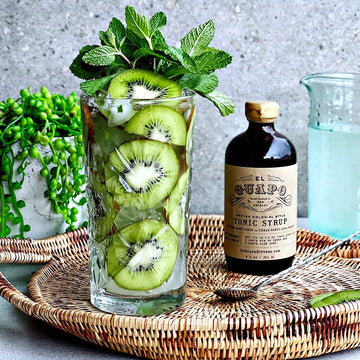 El Guapo Bitters Tonic Syrup - Cocktail Mixer with Fresh Citrus & Botanicals - 8.5 fl oz - Gluten Free & Vegetarian