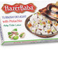 Hazer Baba Turkish Delight Pistachio Candy, Gourmet Snack Box, Traditional, Vegan Snack, Turkish Lokum, Unique Sweets, Loukumi, 