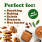 Food to Live Dry Roasted Pecan Pieces, 8 Ounces - Rich in Flavor and Crunch, Oven Roasted, No Oil Added, Unsalted, Perfect for C