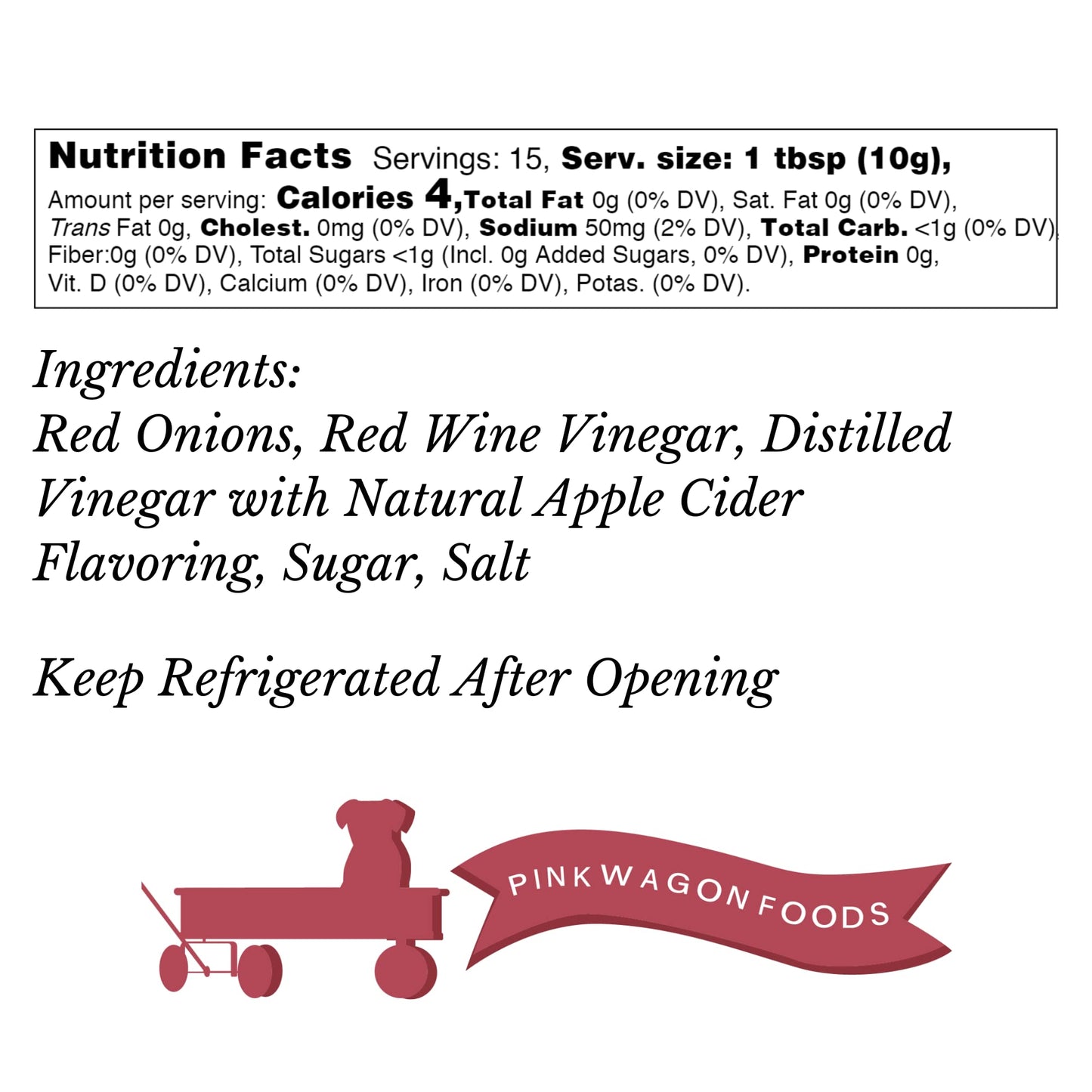 Pickled Pink Onions | Classic | 12 Oz.