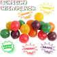 Hard Candy Fruit Balls - 4 Pounds - Individually Wrapped Bulk Candy - Fruity Hard Candies for Office, Desk, Calssroom - Colorful
