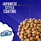 Manzela Japanese Style Coating Peanuts, Crunchy & Savory Snack, 10 ct/6.35 oz Each, 2-Pack