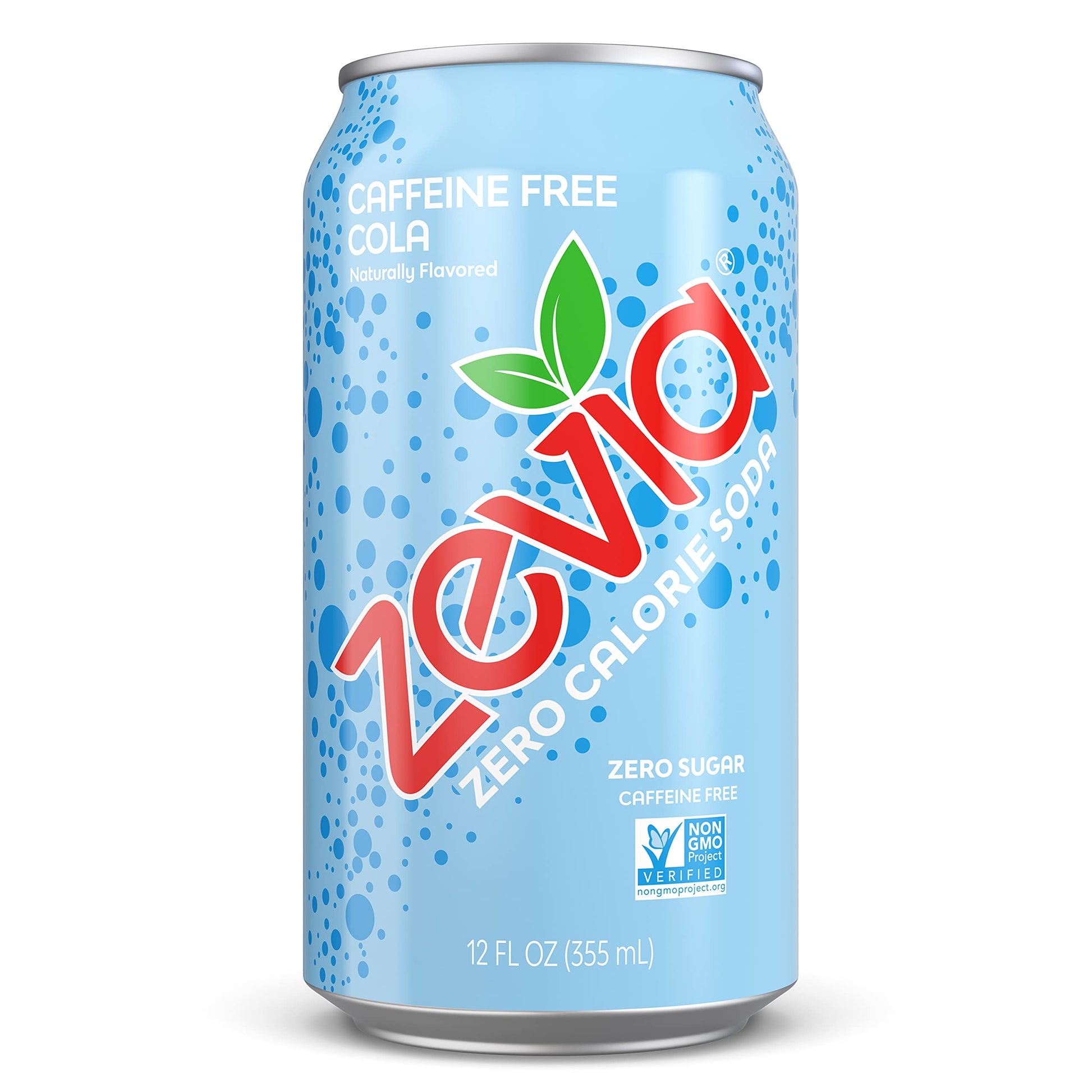 Zevia All Natural Soda Caffeine Free Cola, 12 Fl Oz, Pack of 24, Model 00121-12