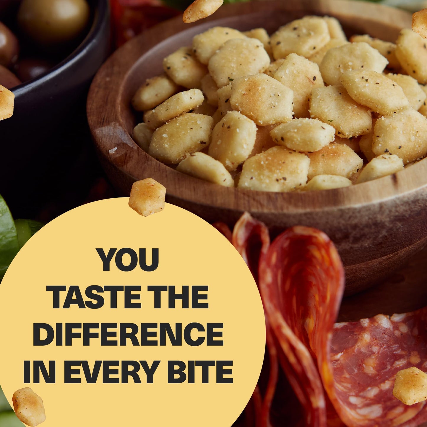 Wicked Mix Soup & Oyster  ers, Salted Flavored Mini Puffed, 6 Oz (Pack of 1), Jalapeno Cheddar