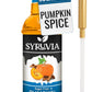 Syruvia Sugar Free Pumpkin Spice Syrup With Syrup Pump Dispenser - Pumpkin Spice Coffee Syrup Flavor, 25.4 fl oz, Kosher, Gluten