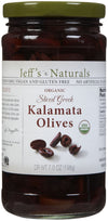 Jeffs Naturals Organic Sliced Greek Kalamata Olives - 7 oz