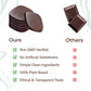 Verse 90% Dark Chocolate Squares - Only 1g Cane Sugar - Creamy Dark Cocoa - Individually Wrapped Cacao Chocolate Squares (9 Count  2 Pack)