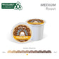The Original Donut Shop Duos Coconut & Mocha Coffee K-Cup Pods, Medium Roast, 60 Count (6 Packs of 10)