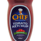 Chef Squeezy Tomato Ketchup Squeezy 490g