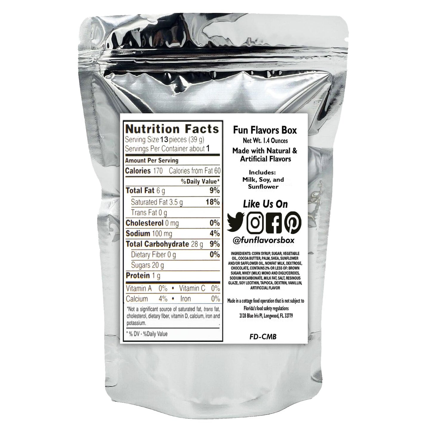 Chattering Chimps Freeze Dried Candy Chocolate Caramel Milk Bites – Space Theme Party Favor, 1.4 oz