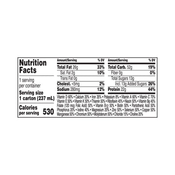 BOOST Very High Calorie Strawberry Nutritional Drink - 22g Protein, 530 Calories, 8 Fl Oz (Pack of 24)