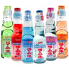 UNHA'S ASIAN SNACK BOX Ramune Japanese Marble Soda Variety Pack - Multiple Flavors - Original, Strawberry, Blueberry, Melon, Lyc