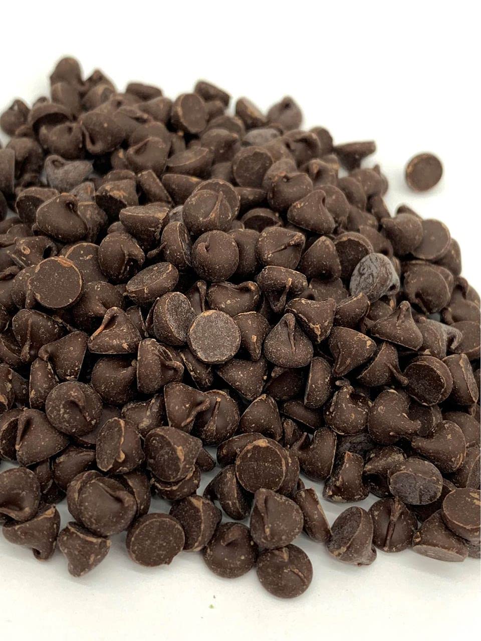 The Bulk-Priced Food Shoppe Sugar Free Dark Chocolate Chips, 1lb Resealable Bag
