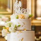 Jaciya Wedding Cake Topper Rhinestone Metal Mr And Mrs Cake Topper Wedding Bride And Groom Bridal Shower Party Rose Gold Wedding
