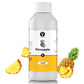 Dolce Foglia Pineapple Flavor Concentrate - 8 Oz. Multipurpose Flavoring Oil for Food & Cosmetics in Glass Bottle