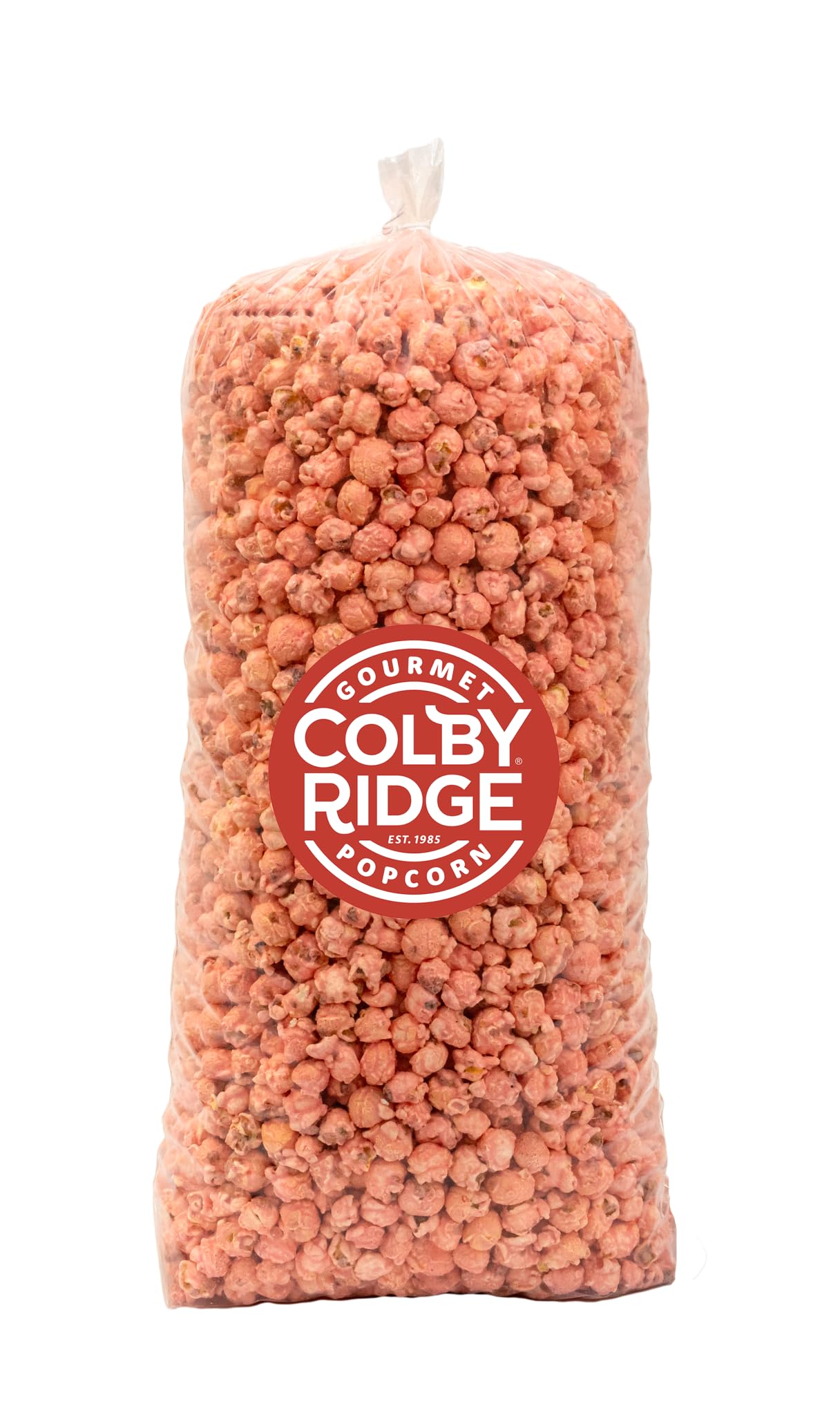 Colby Ridge Gourmet Craft Popped Gluten Free Popcorn Bulk Sized Large Gift Party Bags (Bulk 5 Gal. 80 Cups) (Baby Pink)