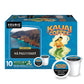 Kauai Coffee Na Pali Dark Roast Coffee Pods - Compatible with Keurig K-Cup malt-inspired, 10 Count (Pack of 6)