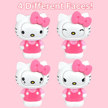 Galerie Hello Kitty Candy Dispenser, Face Changing Figurine With Assorted Hard Candies, Birthday Favors 0.21 Ounces