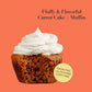 Stellar Eats Grain-Free Carrot Cake & Muffin Mix, Gluten-Free, Plant-Based, 12.2 oz