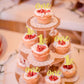 Rssta i Cupcake Toppers 24 Pack Glitter First Birthday Cake Picks Gold, Model XM060-Gold, Paper Material