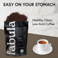 Fabula USDA Organic Espresso Coffee  Freshly Ground Espresso Low Acid Coffee  Non-GMO  No Molds  Mycotoxins Pesticides Free  Single Origin Coffee 12 oz
