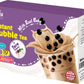 Fusion Select Authentic Brown Sugar Bubble Tea Kit Extra Rich (5 Packs) Bubble Tea Drink, Boba Tapioca Pearl, Straws, Most Popul