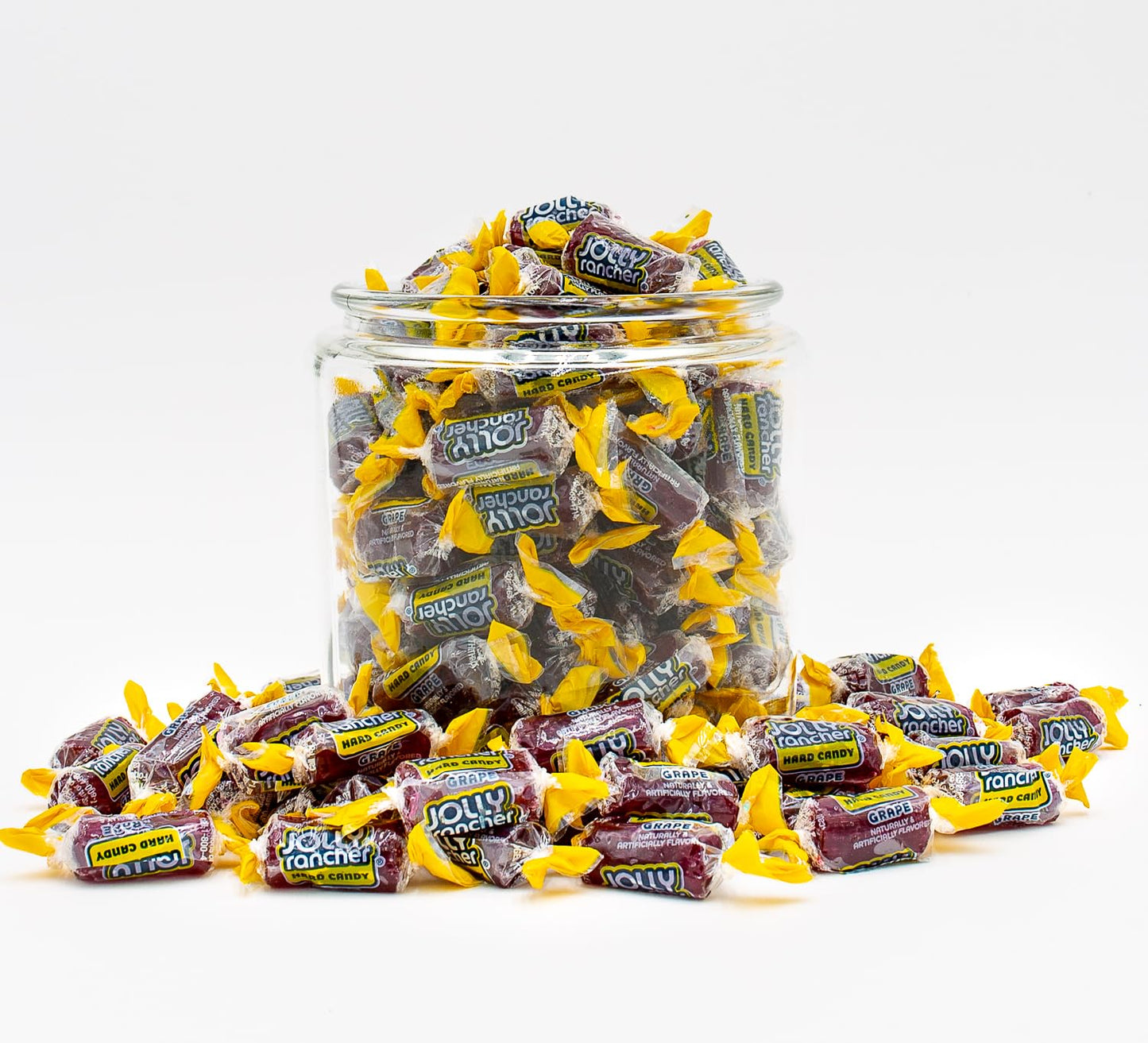 Jolly Rancher Hard Candy Grape 5 Lb - Bulk Bag, Individually Wrapped, Old Fashioned, Fruit Flavored Candies