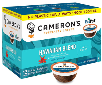 Camerons Coffee Single Serve Pods, Hawaiian Coffee Blend, 24 Count (Pack Of 4)