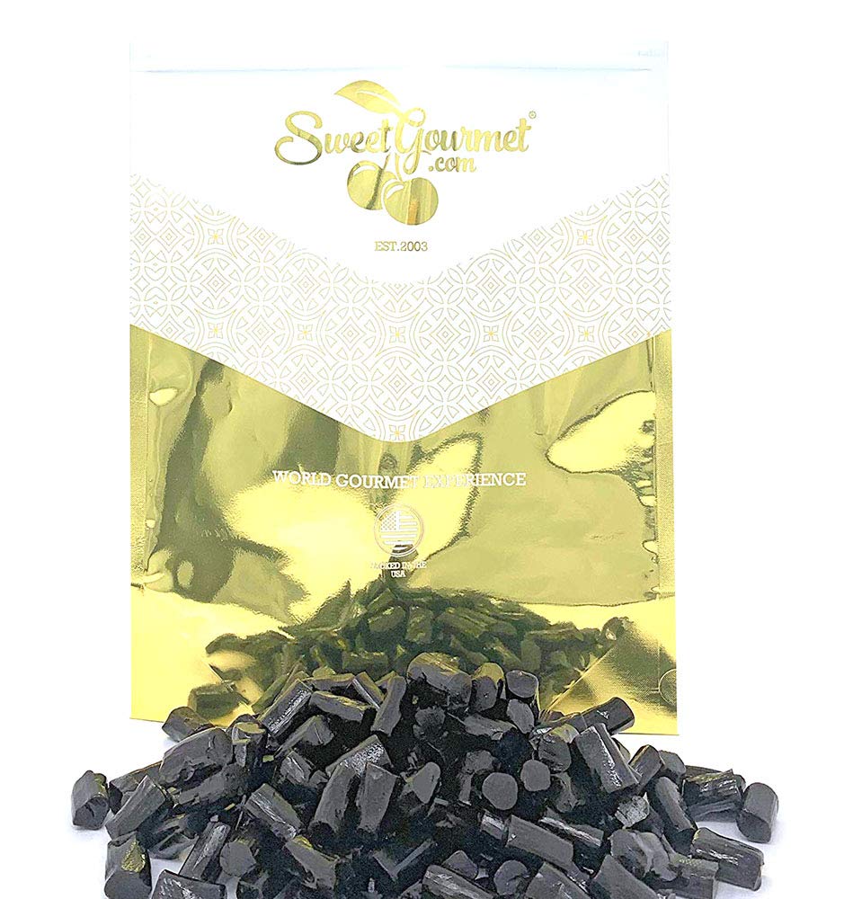 SweetGourmet Finnska Sugar Free Soft Black Licorice Candy | 4 pounds