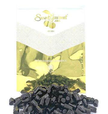 SweetGourmet Finnska Sugar Free Soft Black Licorice Candy | 4 pounds