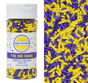 Mystic Sprinkles The Big Game Jimmy Mix 3oz Bottle (Purple & Yellow)