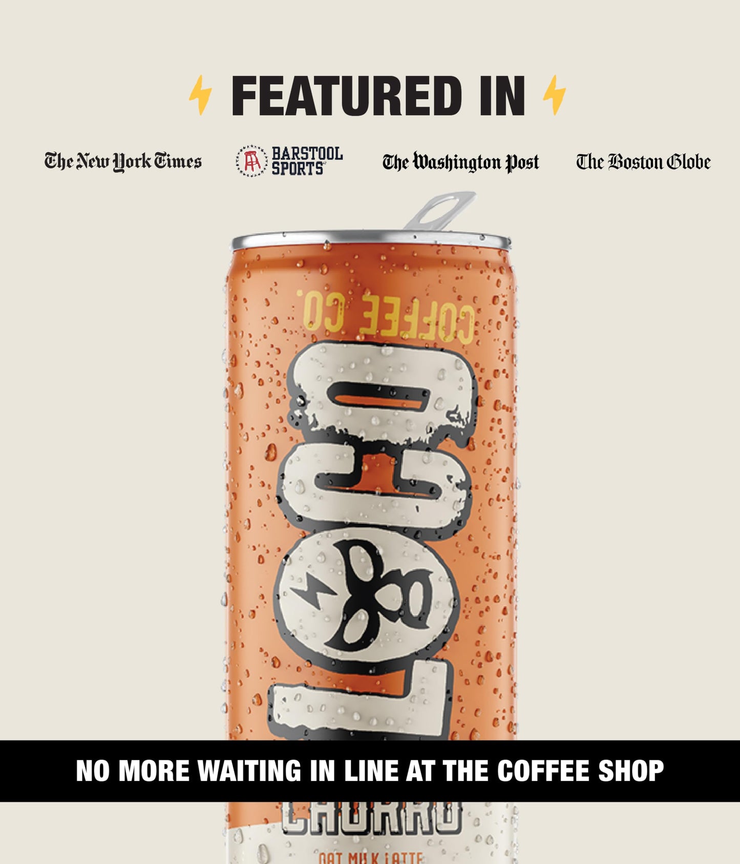 Loco Life Brew Churro Latte Iced Coffee, Zero Sugar, 200mg Caffeine, 11 Fl Oz Can, 12 Count, Gluten Free, Dairy Free