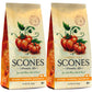 Sticky Fingers English Scone Mix, Pumpkin Spice, Just Add Water, 1 Pound (Pack of 2)