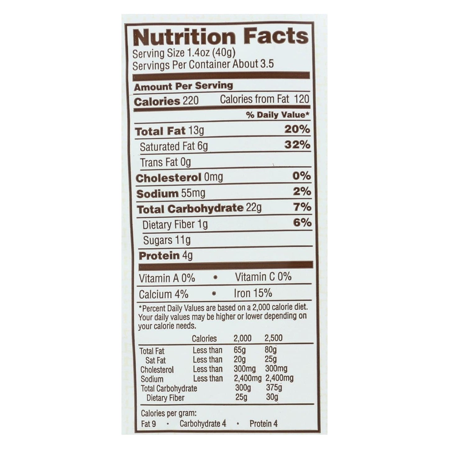 Snacking Chocolate Dark Chocolate Almond with Sea Salt 4.70 Ounces (Case of 12)