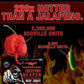 Creeping Ghost    Carolina Reaper Jerky Beef Three - 3Oz Bags The Reaper Is The Hottest Pepper In The World! Sweet With Heat!