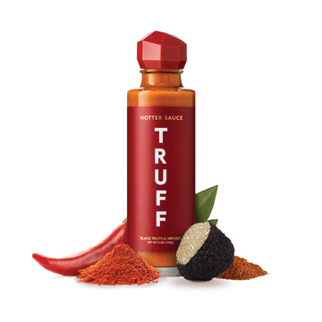 Truff Hotter Black Truffle Hot Sauce, Gourmet Hot Sauce With Jalapeo, Red Chili Peppers With More Heat, Black Truffle Oil, Agave
