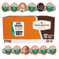 Fresh Roasted Coffee USDA Organic Variety Pack, 96 K Cup Pods, Perfect for K Cup Brewers