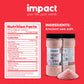 Impact Himalayan Pink Sea Salt Fine, Non-GMO, Gluten-Free, 16 Ounce Shaker